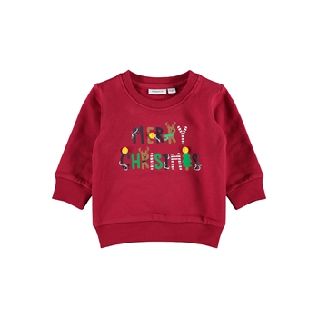 Name it - Merry Christmas sweatshirt - Jester red